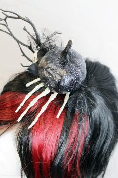 Gothic Halloween Diadem „Spooky Pumpkin“